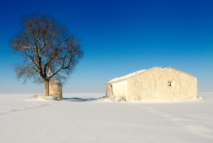 Invierno en La Mancha (Tarazona de la Mancha-Spain)